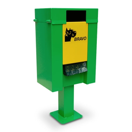 Stahlblech pulverbeschichtet und montiert